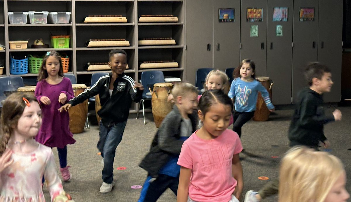Kindergarteners love the song Sleeping Bunnies!