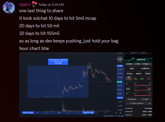 sparx_crypto's tweet photo. gm 🌇
#shitchat looks interesting, product is way better than Solchat imo.
i'll just leave this here https://t.co/jDB8eh5wqF