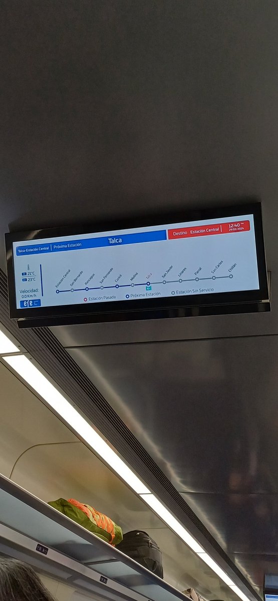 Jaqui_SeLeNe's tweet photo. Aquí probando el nuevo tren Talca-Santiago! #TrenesparaChile
Gracias
@GabrielBoric @GobiernodeChile @TrenesParaChile https://t.co/586YHjO0Yo