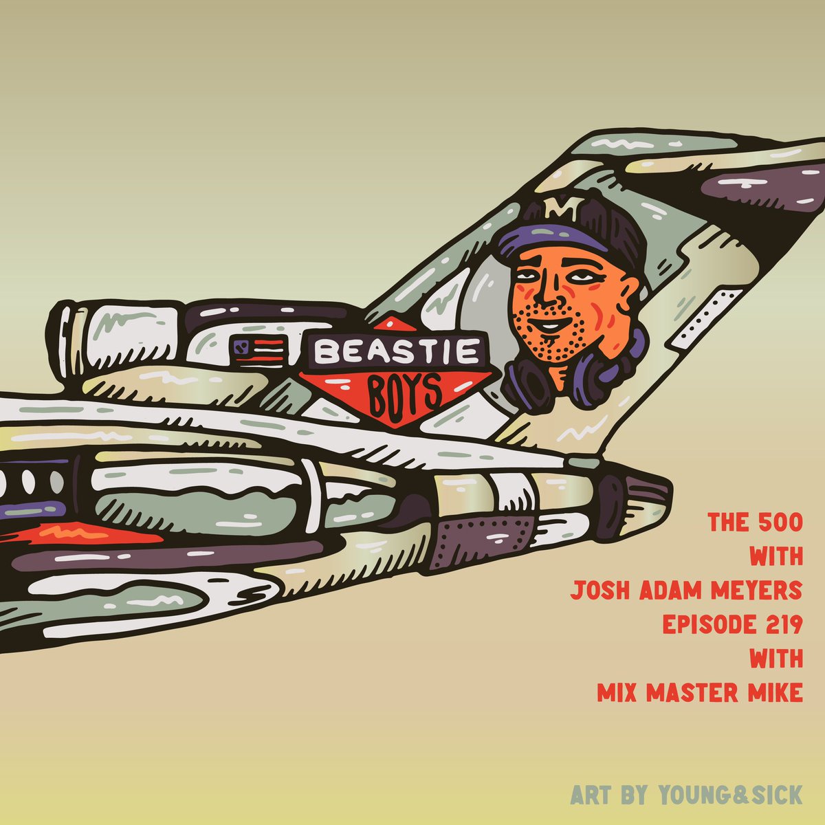 Beastie Boys’ DJ @mixmastermike reflects on working with the hip-hop group after hearing their 1986 album #LicensedtoIll. Art by @youngandsick