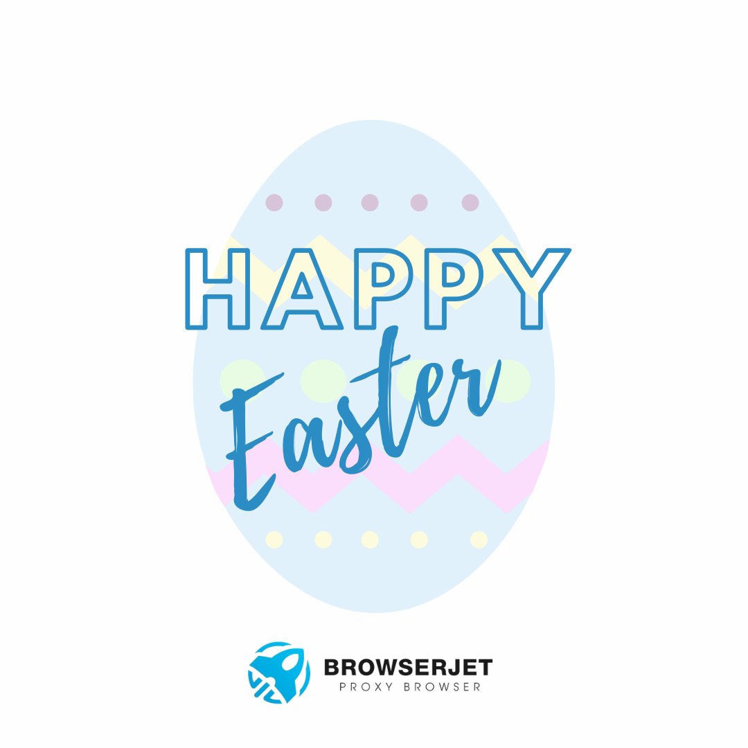 BrowserJet's tweet image. 🐰🌷Happy Easter from BrowserJet! Wishing you this day filled with joy and peace.🌟 How will you celebrate this egg-citing day? Share your Easter snapshots in the comments below!

browserjet.com

#BrowserJet #proxybrowser #vpn #easter #happyeasterday #ticket #business