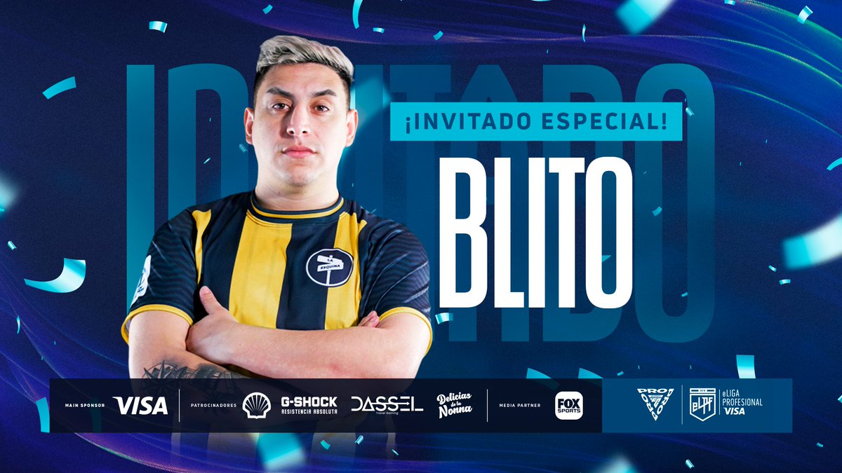 ¡INVITADO DE LUJO!🤩

Hoy arranca una nueva fecha en la #eLPFVISA🏆y tenemos el honor de anunciar que <a href="/PablitoRan22/">Pablitoo</a> nos estará acompañando en el mejor #FC24 de Argentina😉

¡Los esperamos a todos!
⏰19HS 
▶️ lpfplay.com
▶️ twitch.tv/eLPF
➡️ Fox Sports 3