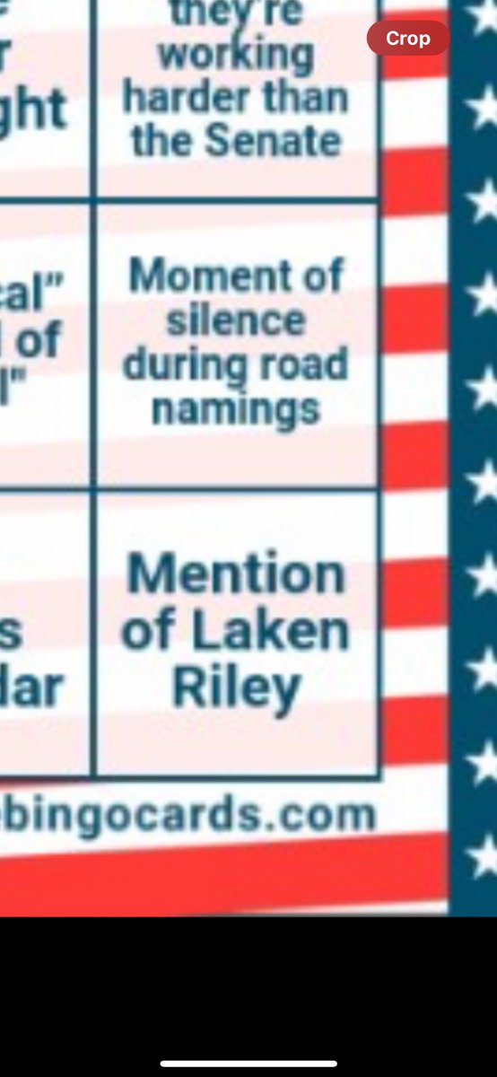 Whoever at the AJC thought it was a good idea to put “mention of Laken Riley” on a legislative bingo game card should be ashamed. This is reprehensible.
