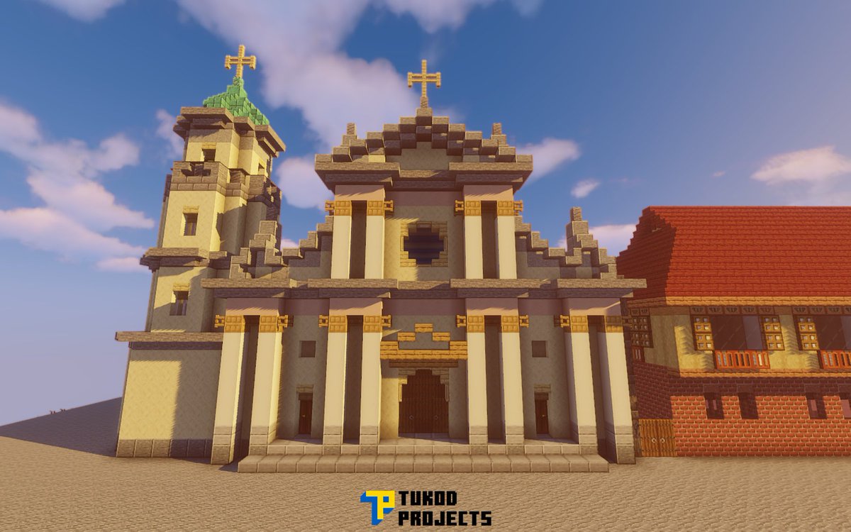 TukodProjects's tweet photo. Baroque Church with Bahay na Bato Convent
Built by Orions455
https://t.co/shMInGiZUd
#Minecraft #MinecraftBuilds #HollyWeek #Baroque #Church #BaroqueChurch #ChurchComplex #BahaynaBato #Convent https://t.co/FXsQtsDa7F