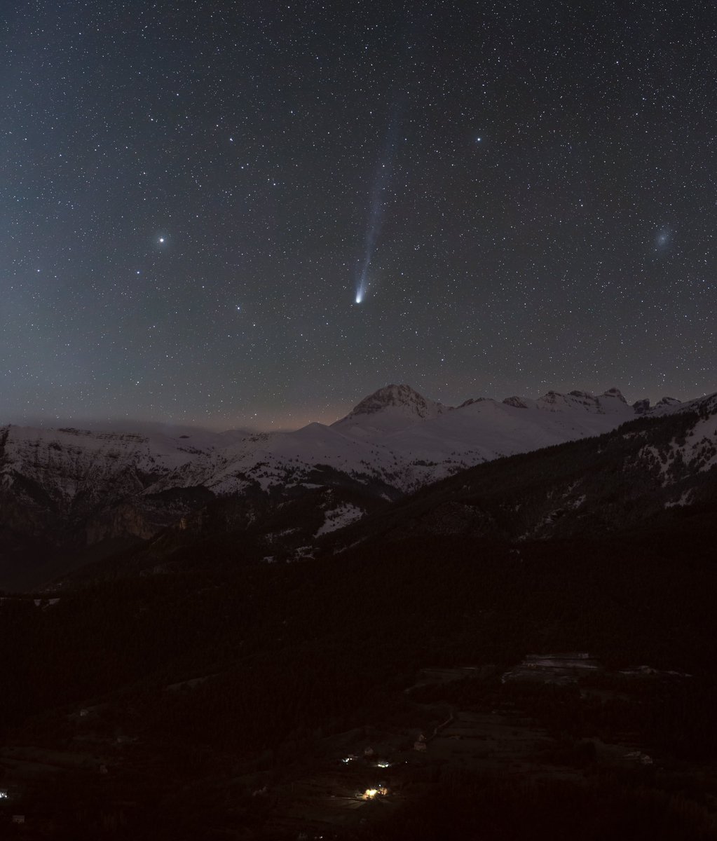 La comète 12p/pons-Brooks photographiée depuis Valberg(06) le 27/03/24. 
<a href="/cieletespace/">Ciel & Espace</a> <a href="/EricLagadec/">Eric Lagadec✨🌍</a> <a href="/astropierre/">Astropierre</a>
