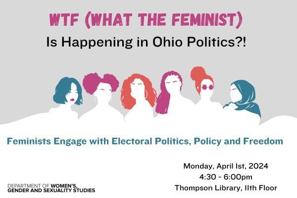 On April 1st, join this panel for a lively conversation moderated by Senior Vice Provost for Inclusive Excellence and Professor of Women’s, Gender, and Sexuality Studies at OSU, Dr. Wendy Smooth. 

Learn more 🔗 buff.ly/3IWH8hd