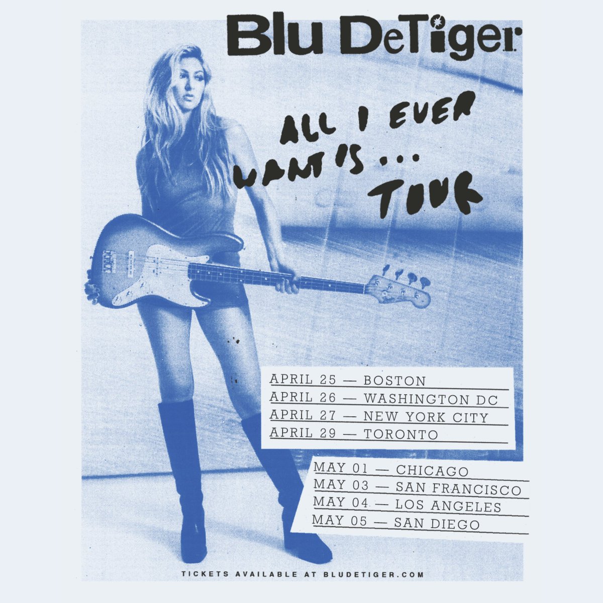 Amplify Her Voice and @bludetiger are proud to invite aspiring concert photographers the opportunity to shadow under seasoned tour photographers across the ‘All I Ever Want Is… Tour’ as part of our Equal Exposure photography shadow program 📸 Apply here: docs.google.com/forms/d/e/1FAI…