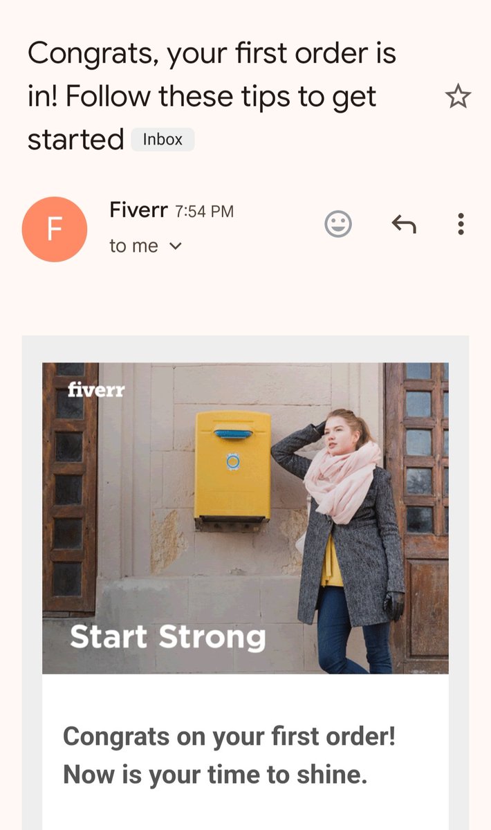 _mohammadnafis's tweet image. I&apos;ve received my first order on @fiverr!🎉  It&apos;s a thrilling step forward in my freelancing journey, and I couldn&apos;t be more grateful for the support and opportunities that have led me here. 

 #Fiverr #FreelanceSuccess #FirstOrder