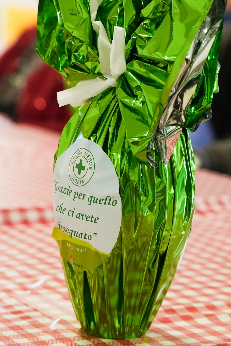 𝐂𝐨𝐧𝐬𝐞𝐠𝐧𝐚𝐭𝐞 𝐥𝐞 𝐮𝐨𝐯𝐚 𝐝𝐢 𝐏𝐚𝐬𝐪𝐮𝐚 𝐂𝐫𝐨𝐜𝐞 𝐕𝐞𝐫𝐝𝐞 𝐚𝐠𝐥𝐢 𝐨𝐬𝐩𝐢𝐭𝐢 𝐝𝐞𝐥 𝐂𝐒𝐀 𝐝𝐢 𝐀𝐝𝐫𝐢𝐚 𝐝𝐚 𝐩𝐚𝐫𝐭𝐞 𝐝𝐞𝐢 𝐧𝐨𝐬𝐭𝐫𝐢 𝐯𝐨𝐥𝐨𝐧𝐭𝐚𝐫𝐢

#croceverdenelcuore #passionecroceverde #iosonocroceverde #anpas #anpasveneto