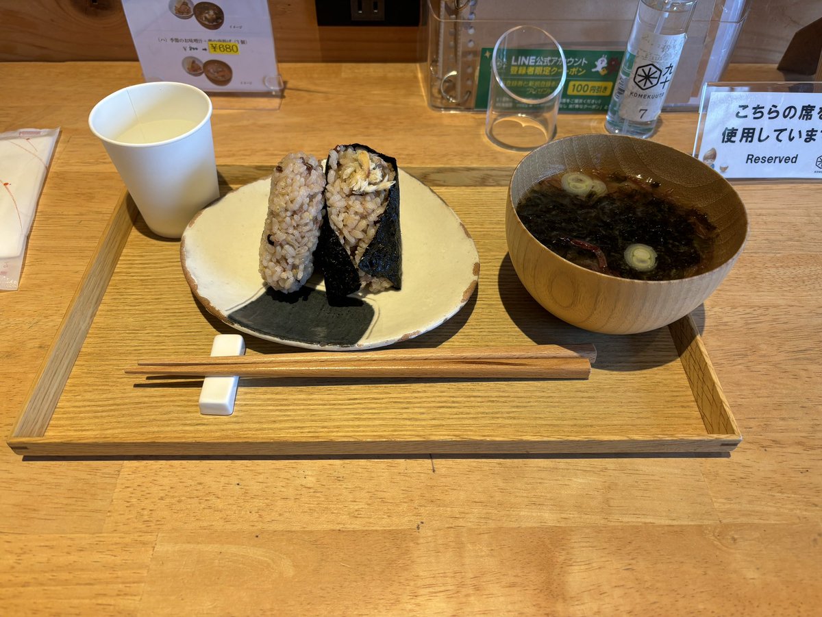 今日の一人昼ごはん。