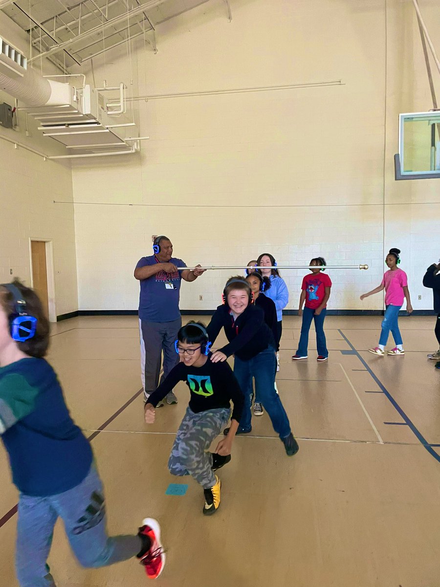 Who had more fun? The adults or the students?! Silent disco PBIS celebration for the WIN!!! ✅ <a href="/Timberridge_HCS/">Timber Ridge Elementary</a>