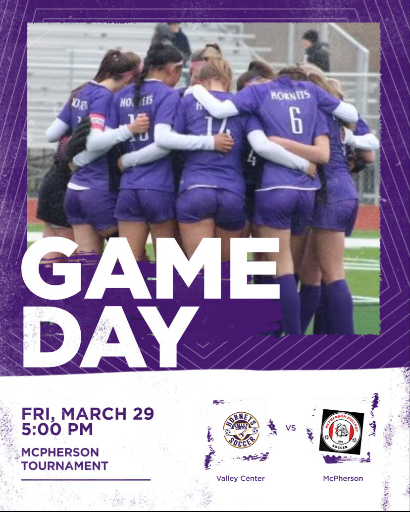 Valley takes on McPherson tonight at 5:00 pm in the 3rd place game of the McPherson tournament