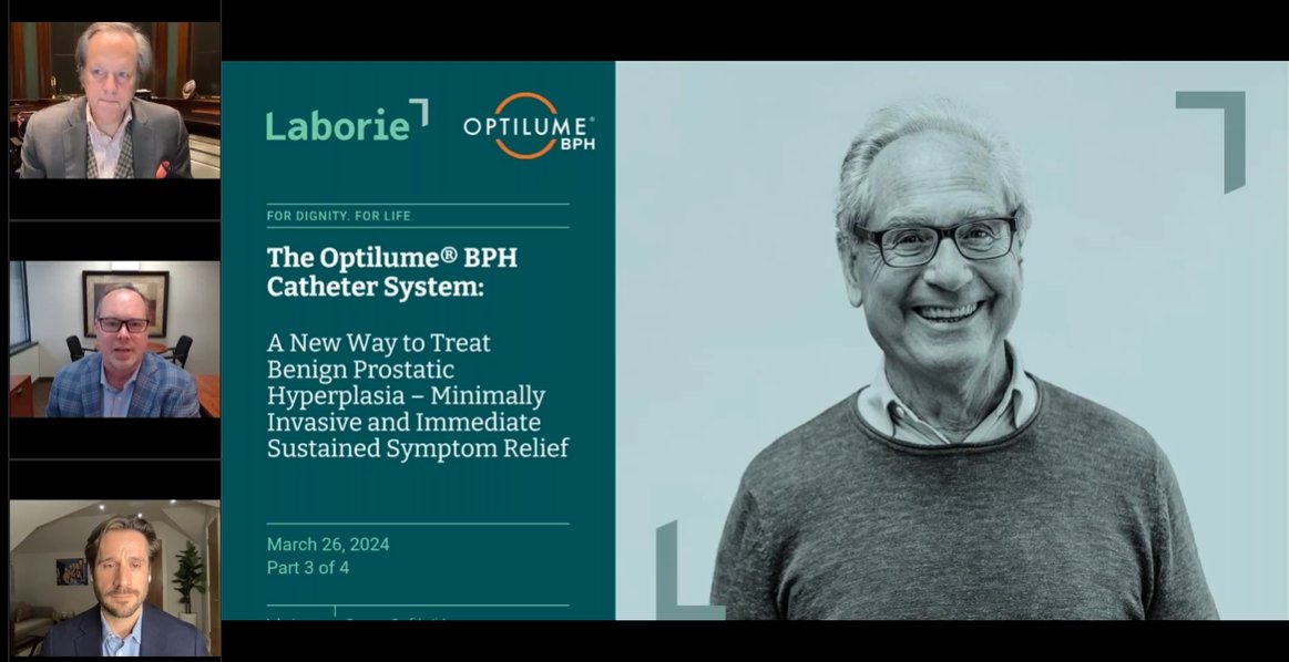 Thanks to @MaleHealthDoc & @DrDeanElterman for an informative webinar - all about #OptilumeBPH surgical tips, tricks and pearls!

Be sure to register for the final session on April 16: bit.ly/3TzQioZ.
#BPH #MIST #AllAboutTheFlow #Urology #Laborie