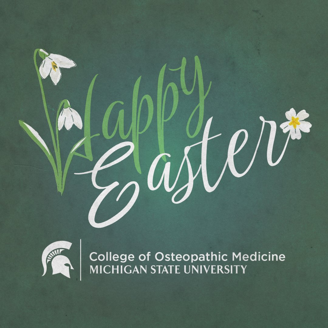 Wishing all Spartans who celebrate a happy and safe Easter weekend!