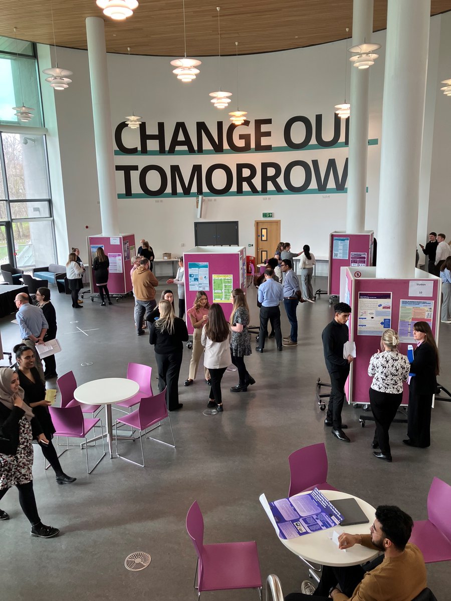 Its Master of Pharmacy Final Year Student Poster Day @RGUPALS today. Students presented their projects & took questions from a captive expert panel. Pharmacy Practice, Pharmaceutics & Biological Science were covered. Delighted to have a talk from Prof Alison Strath CPO Scotland