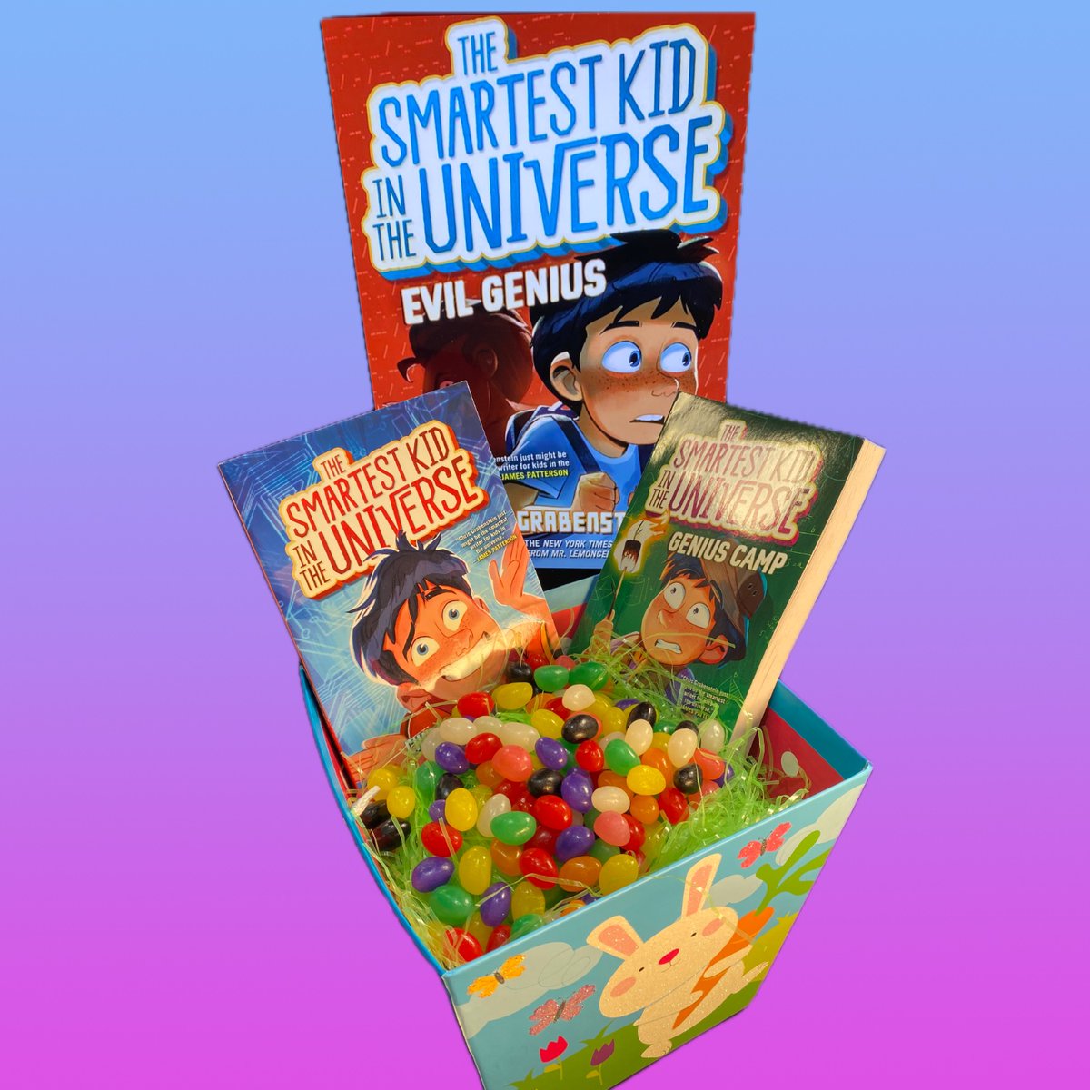 Looking for a book (or three) to tuck into someone's Easter basket? Choose the series with all sorts of jelly beans in it. (Or brightly colored, fruit-flavored, ooey-gooey, Ingestible Knowledge capsules.) @randomhousekids