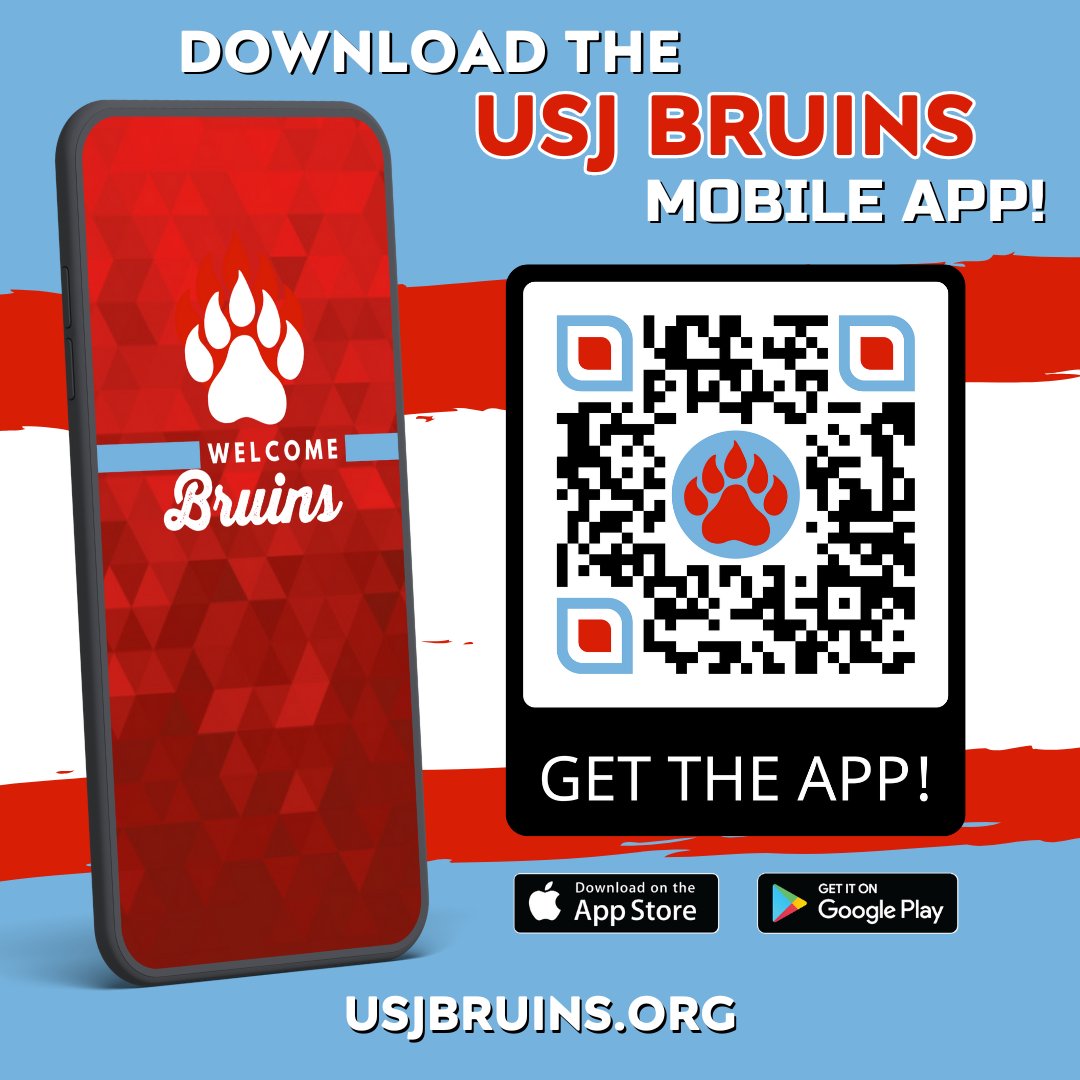 Check out our newly updated USJ Athletics website and app 🐻

website: usj-tn.sites.ballfrog.com
apple app: apps.apple.com/us/app/usj-bru…
google play app: play.google.com/store/apps/det…