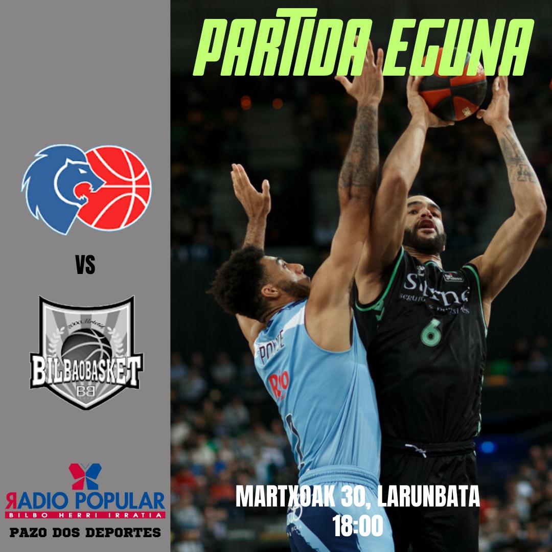 Prueba de fuego en Lugo para unos MIB heridos en su orgullo

Surne Bilbao Basket debe dejar atrás la derrota europea ante el Chemnitz para encarar un choque calificado como "final" por los lucenses

radiopopular.com/2024/03/prueba…