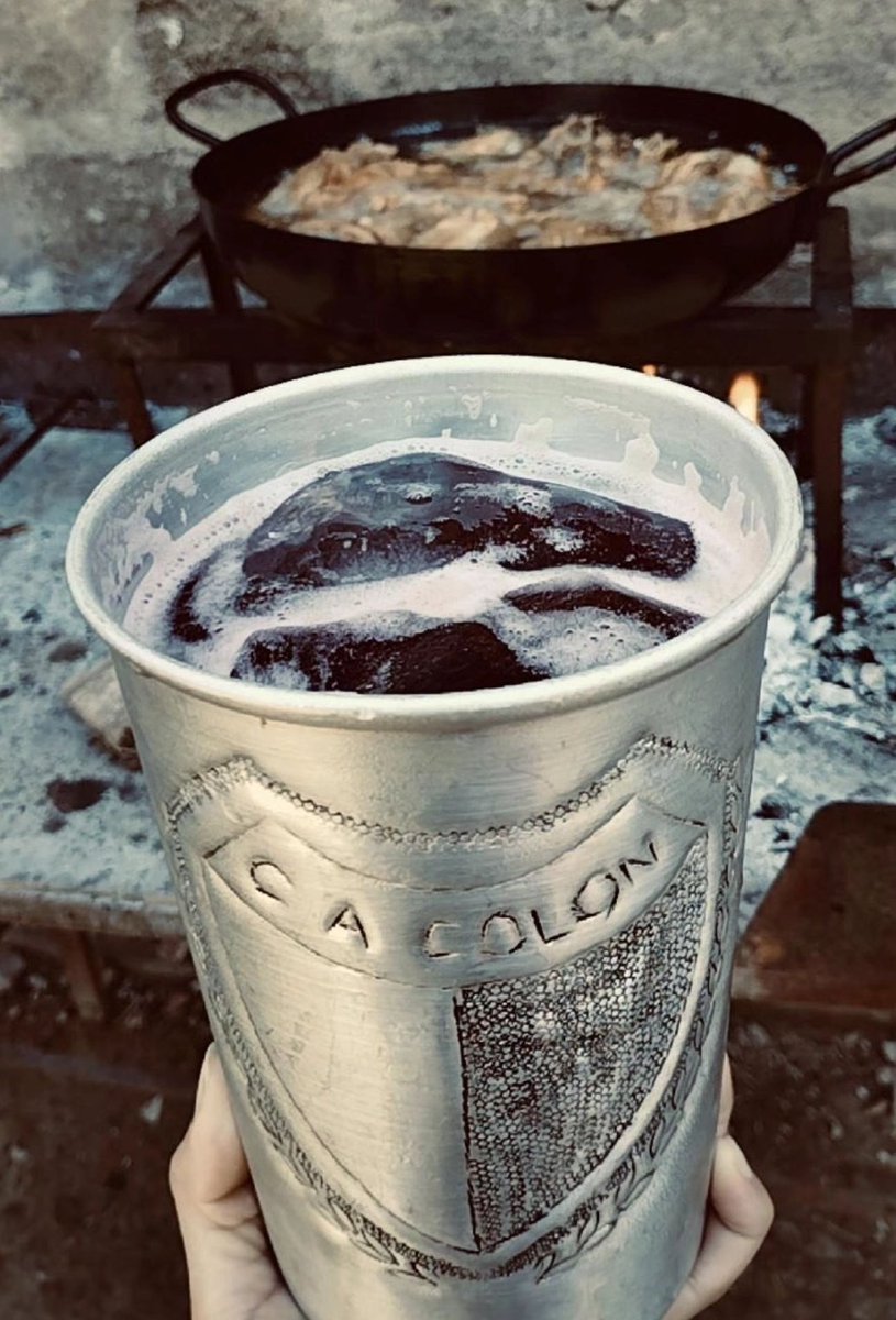 Viva el pescado frito, el vino tinto, la cumbia Santafesina y el Club Atlético Colón!!😍