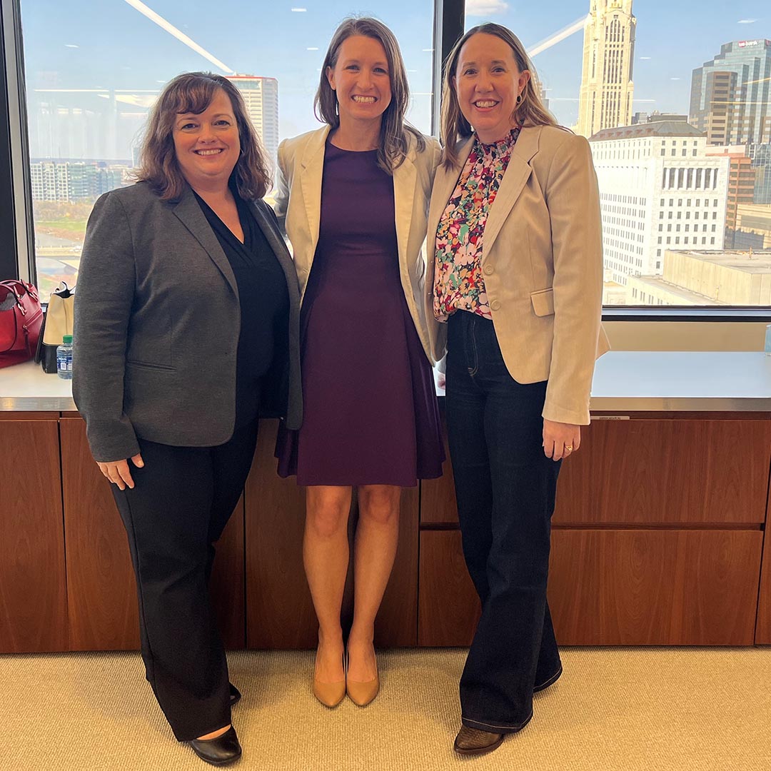 In honor of Women's History Month, our Columbus office was thrilled to welcome Michelle Roe from Mettler-Toledo and Julie Woolley from National Church Residences to share their insights and experiences as General Counsel of their organizations. #BHEvents #WomensHistoryMonth