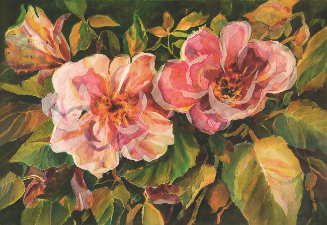 ValleyGallery's tweet image. Gisela Volkmer brings silk flowers to life like no amount of sun, water and photosynthesis can.

Silk Flowers
watercolor &amp;amp; silk   21 x 28

#flowerpainting #silkflowers #watercolor #artgallery #pink #valleyartgallery #bayareaartist