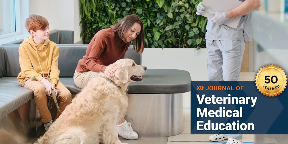Can simulation-based medical education improve ultrasound training for #veterinary students? Read how an ultrasound simulator improves fine needle placement skills and confidence in the latest issue of the @JVME_AAVMC: bit.ly/JVME511h @OntVetCollege