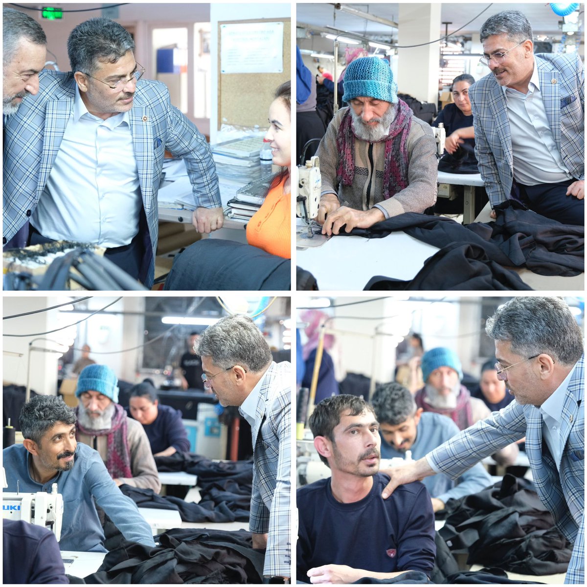 📍Yüreğir

Hikmet Öylü’nün sahibi olduğu Style Tekstil’i ziyaret ederek değerli emekçi kardeşlerimiz ile bir araya geldik. 

Adana’mızın #TürkiyeYüzyılı’nın en gözde şehri olmasına günler kala hemşehrilerimizin heyecanına ortak olup, fikir ve taleplerini dinledik.