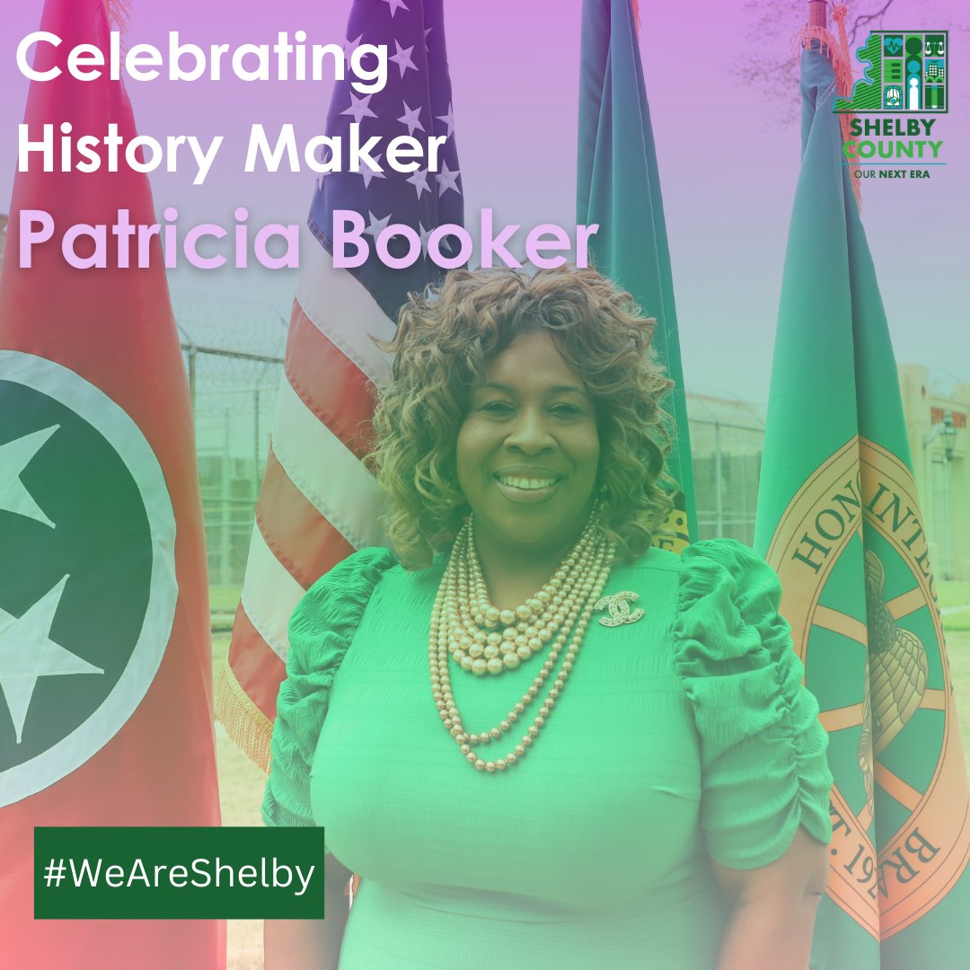 ShelbyCoTN's tweet image. After becoming a corrections officer at the Division of Corrections, Patricia Booker became the first female Chief of Security and now she's the first female Deputy Director. She brings new perspectives and innovative ideas to our community. #WomensHistoryMonth #WeAreShelby