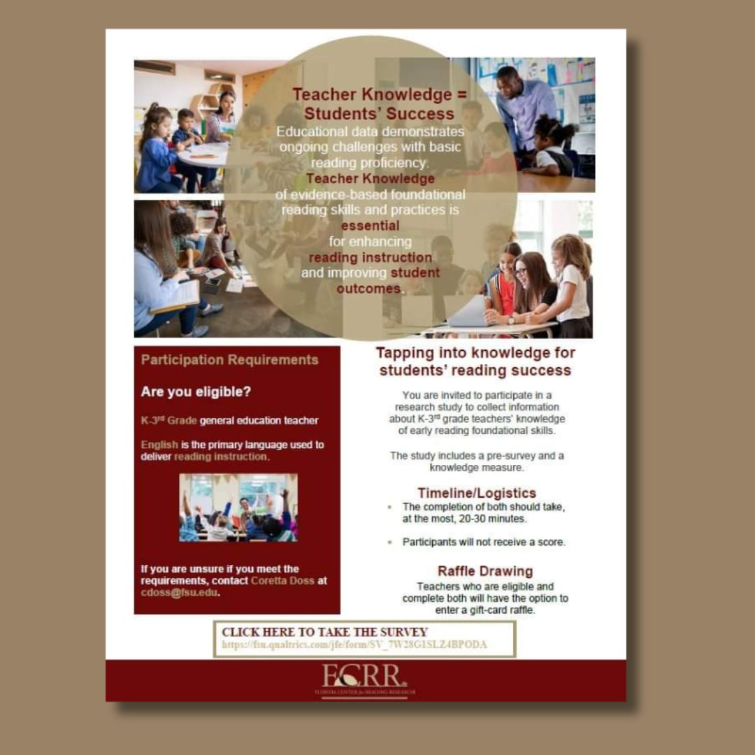 Florida Center for Reading Research tweet media