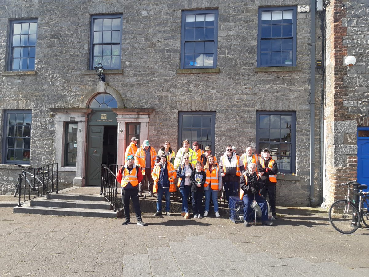 We were delighted to take part in #TLC, a day where Limerick comes together to work and make Limerick cleaner. Our own work on this is every single day, and the support for this year's @TLC_Limerick has been heartening to see!
