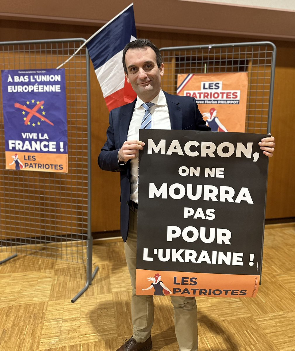 #Macron, on ne mourra pas pour l’#Ukraine ! Macron, on ne paiera pas pour la guerre en Ukraine ! ➡️ Affiche qui va couvrir la France ! Il y a ceux qui se soumettent à la guerre et à l’OTAN, et il y a ceux qui se battent pour la Paix et qui veulent sortir de cette folie…