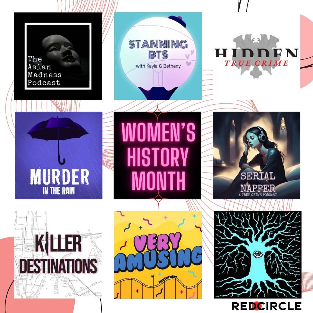 We've got some killer shows for you (&amp; some palate cleansers!) Women's History Month might be coming to a close but we'll never get enough of these marvelous shows! <a href="/StanningBTSpod/">Stanning BTS</a> @killdestpod <a href="/carlyewisel/">🍓✨carlye wisel</a> @serial_napper <a href="/murderintherain/">Murder in the Rain Podcast</a> @hiddencrime
#podcasts #recommended