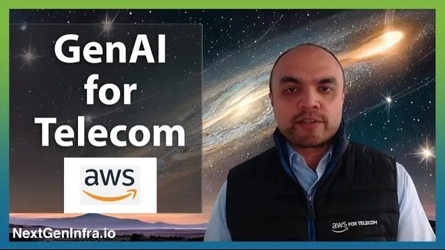 Discover the value of #generativeAI in telecom with Chivas Nambiar, GM of Telco Business at @awscloud. From personalizing customer experiences to automating code development, #GenAI is transforming the industry. Watch now: ngi.fyi/tech-aws-chivas #AI #TelecomTech #AWS
