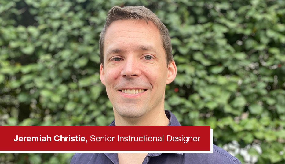 Instructional designer & self-published author, Jeremiah Christie loves storytelling. Discover the steps he’s taking to ensure his personal narrative reads like a choose your own adventure: peninc.info/3PHs9LM. To learn more about career opportunities: bit.ly/3z6E0Kx