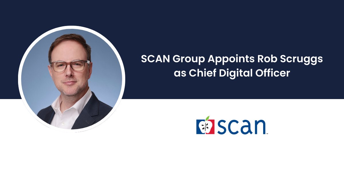 SCAN Group Appoints Rob Scruggs as Chief Digital Officer. ow.ly/2fHJ50R50FK