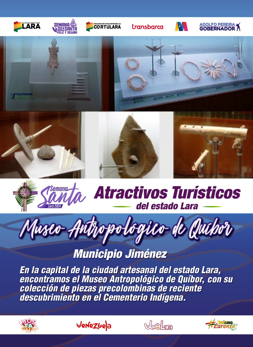 gobiernodelara's tweet photo. #29Mar Disfruta de los atractivos turísticos que en nuestro estado Lara tenemos para ti, esta Semana Santa.

Ven a Lara y haz turismo larense.
@CortularaO https://t.co/aHPuOlkN3y