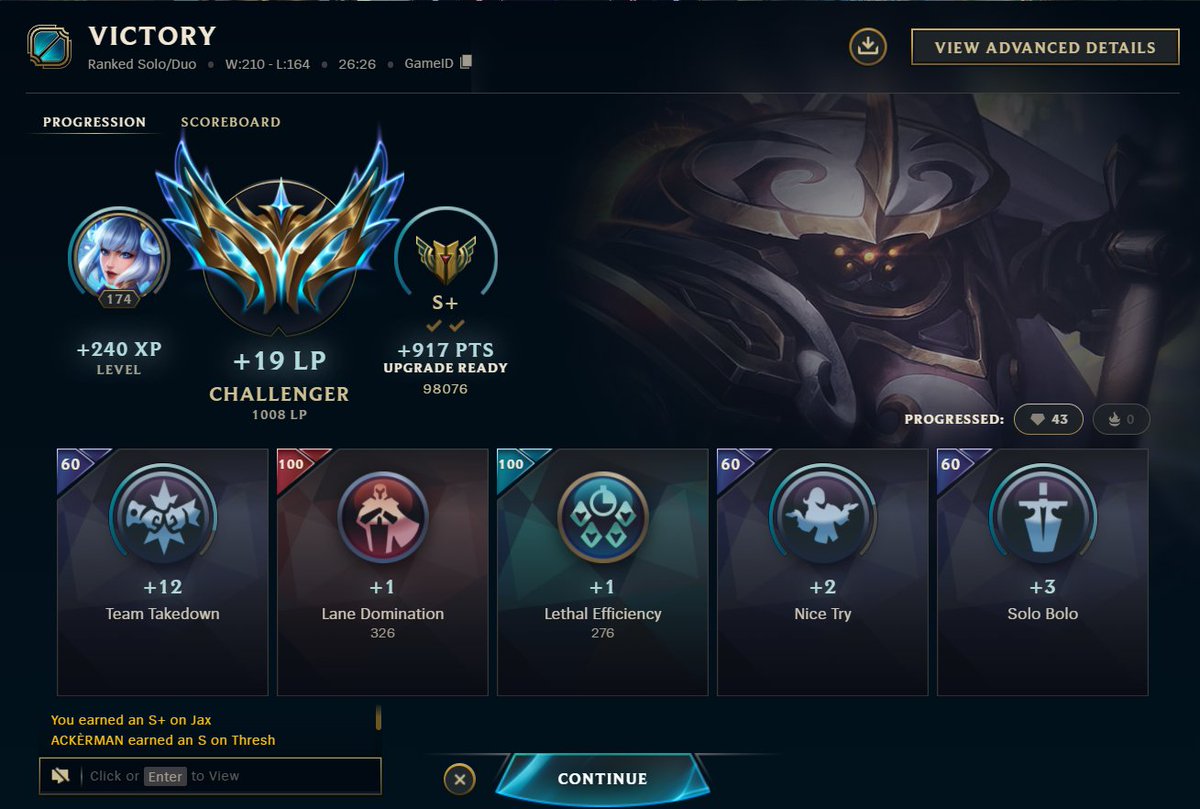 1k LP before Korea 🥳 

Boot camping in Korea for 2 months starting on April 11th and ending on June 14th, will be streaming most of my climb and posting clips

Coming back to NA for the summer split to dominate NACL or OQ's

More info in replies