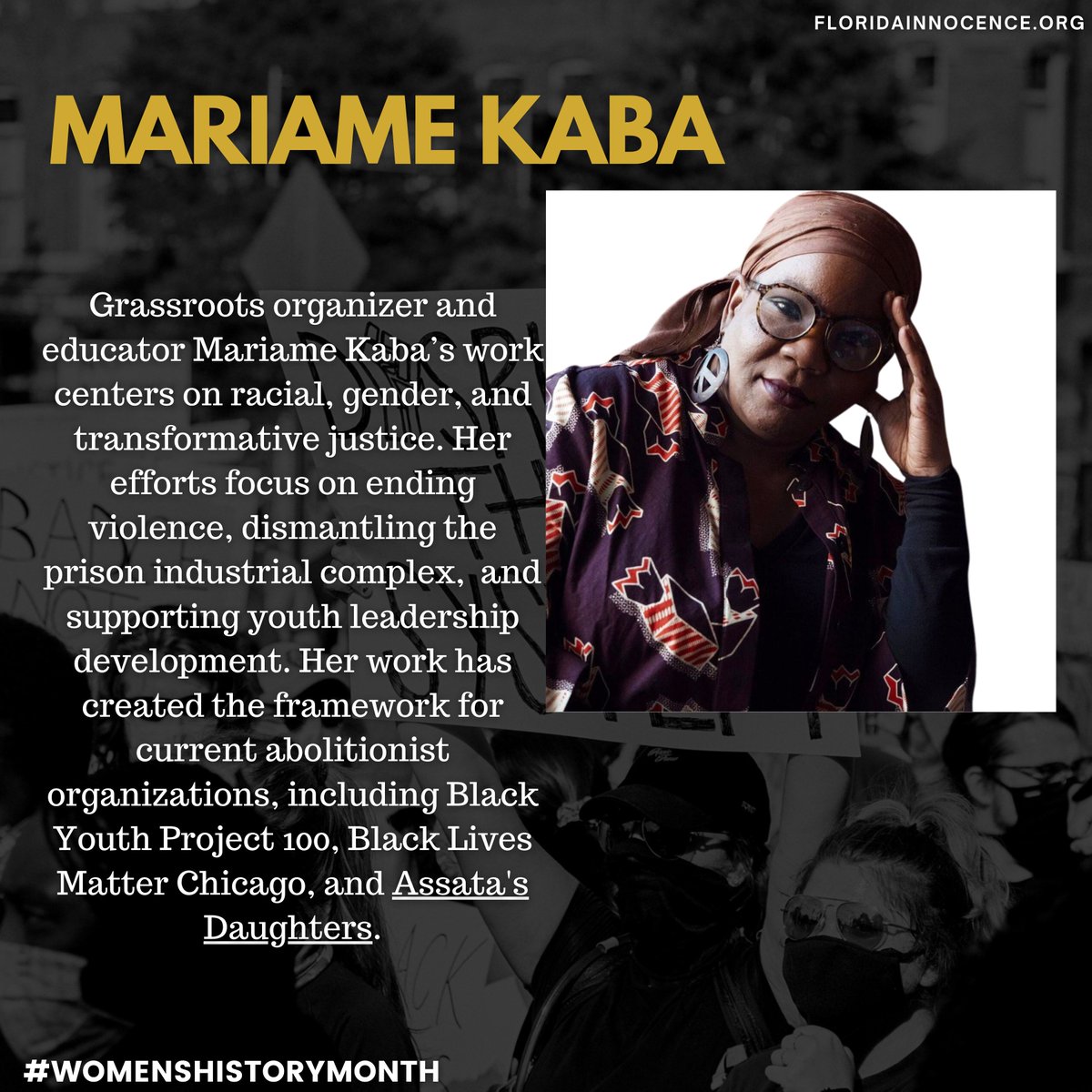 As #WomensHistoryMonth comes to a close, we’re honoring a few trailblazing women who have led the way for change and embody the spirit of progress and transformation in the social justice movement.