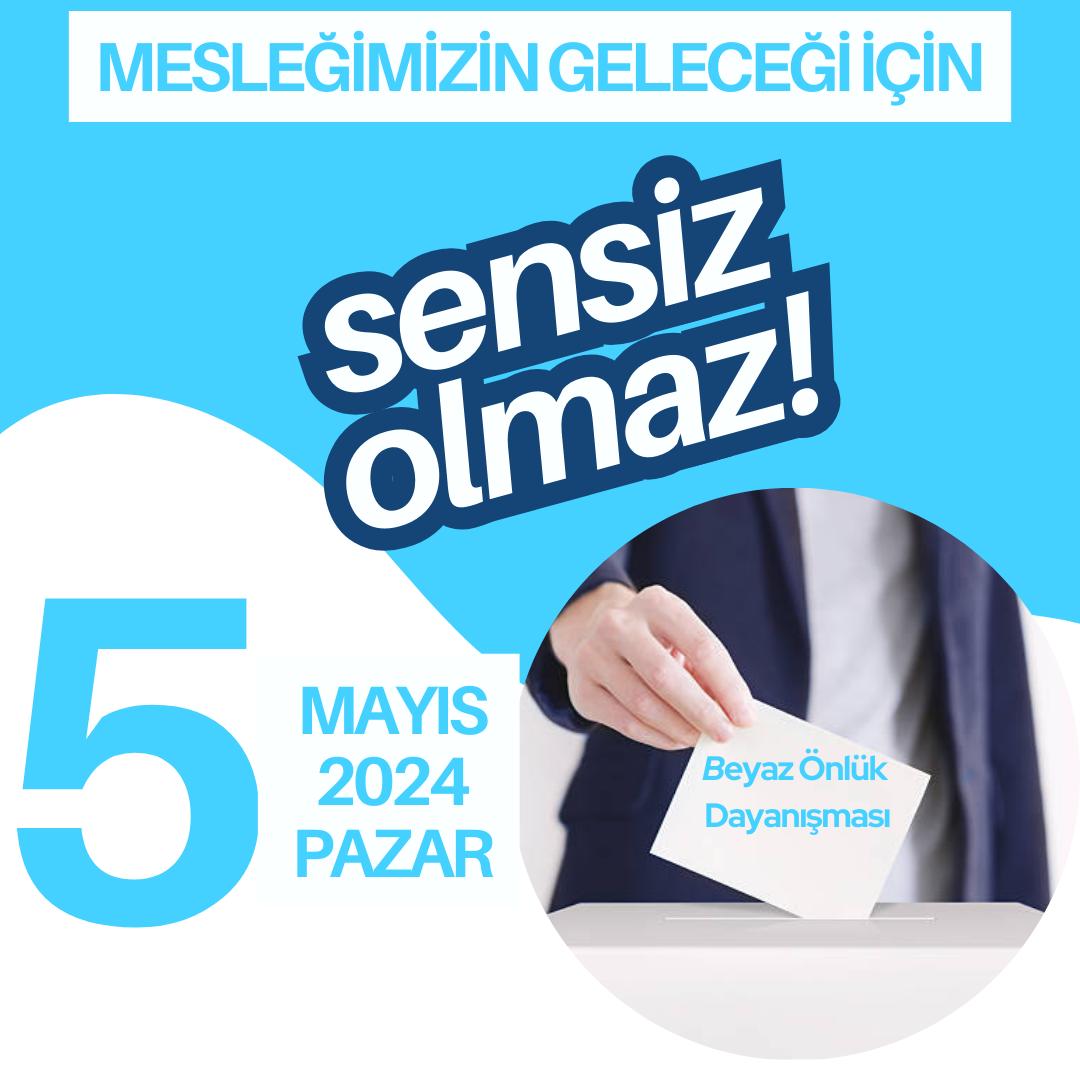Mesleğimizin geleceğini hep birlikte belirleyelim, 5 Mayıs'ta sen de oyunu kullan.
#atoicinbiz
#beyazönlükdayanışması
#ankaratabipodası
#keçiler