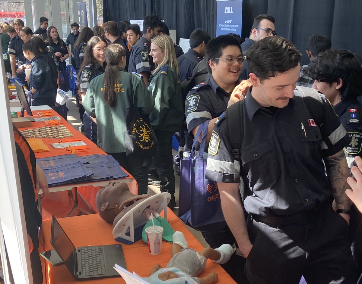 Students engaged with #Paramedic services, seizing opportunities to learn and explore that broadened perspectives and filed passion for their future careers!  #ParamedicStudentSymposium 
<a href="/CentennialEDU/">Centennial College</a>