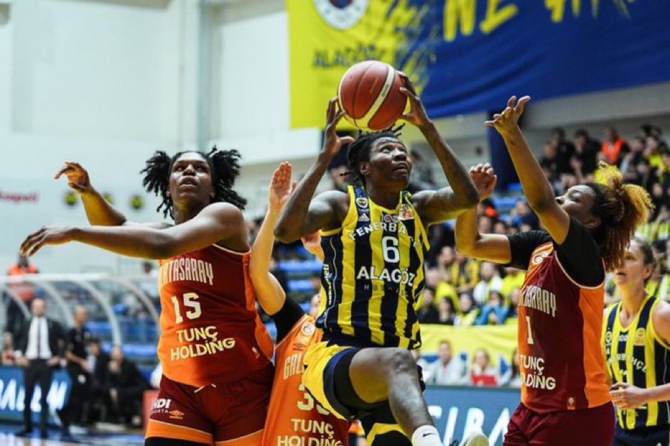 🟡🔵🔥 Fenerbahçe, ING KBSL Yarı Final serisinde Galatasaray’ı 83-66 mağlup etti ve 1-0 öne geçti ✅