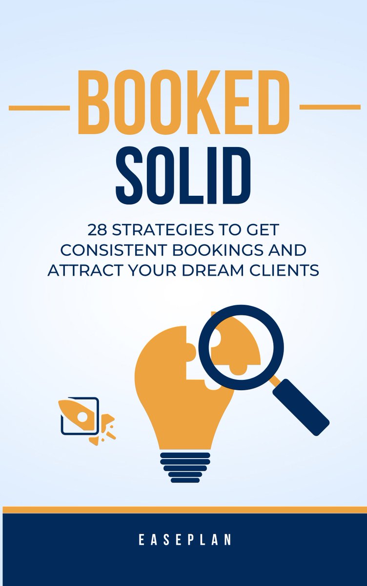 easeplan_team's tweet photo. The answers you've been looking for on how to get consistent bookings for your business as an event vendor are in this book. 📚 The strategies in this book are used by the big vendors you admire, and we're giving it out for FREE when you participate in our 2-minute survey! 🔥 https://t.co/3z02KE7q8M