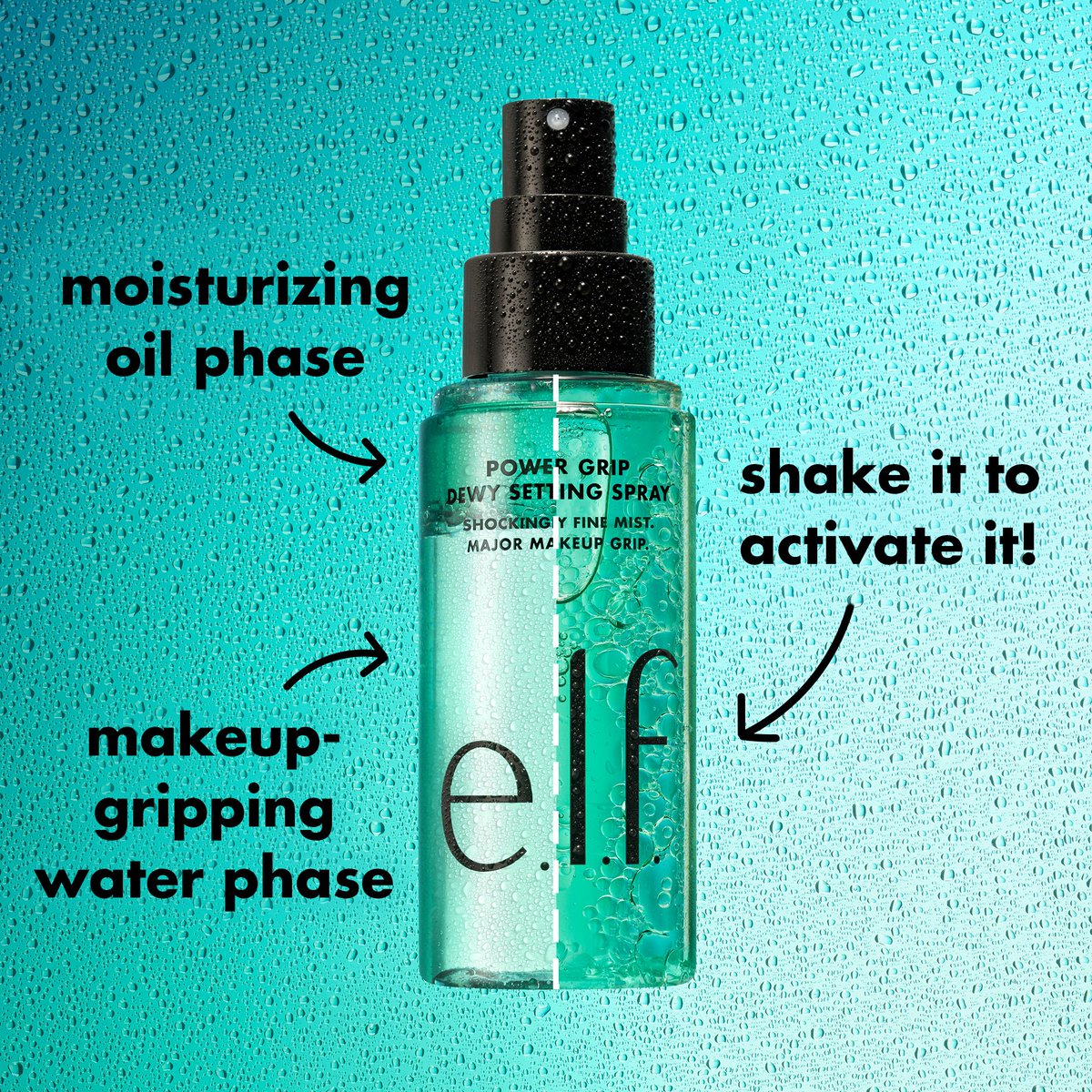 Power Grip is getting new drip! 💦 Introducing ✨NEW✨ Power Grip Dewy Setting Spray – dropping SUNDAY 3/31 – exclusively on elfcosmetics.com and TikTok Shop! ✨ Get the grip & dewy finish you love, now in a bi-phase setting spray. 🙌 The two phases combine to moisturize…