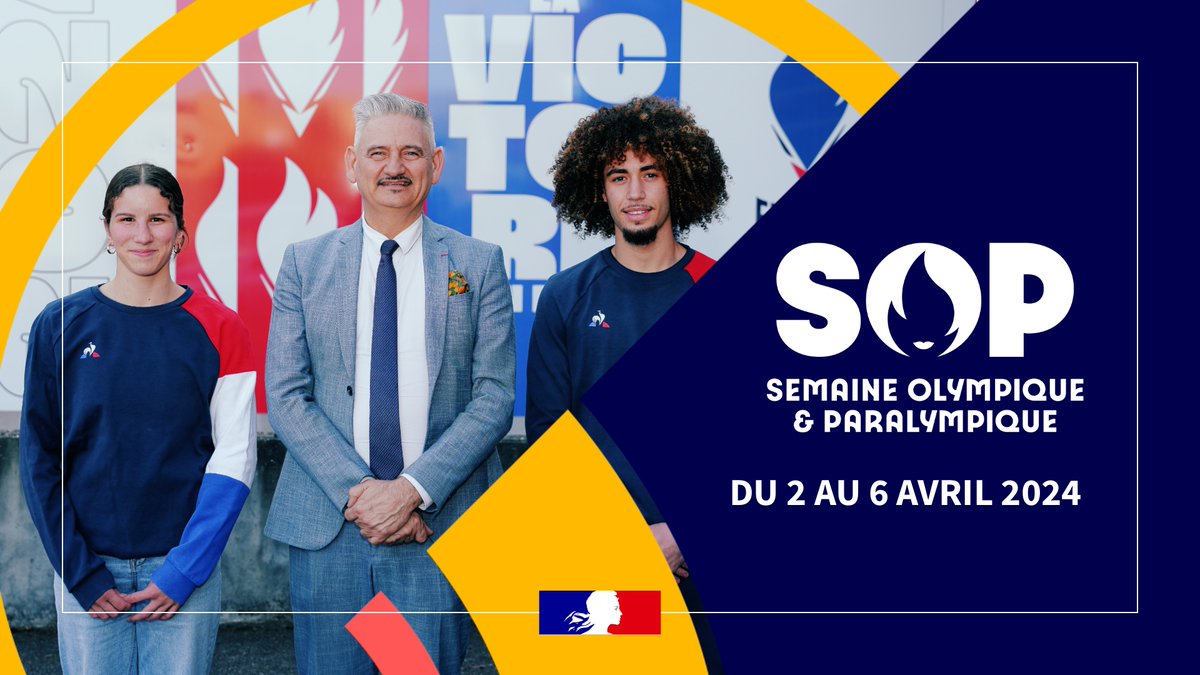 #SOP2024 | 🏅 Du 2 au 6 avril, participez à la Semaine Olympique et Paralympique @Paris2024 🎥 Présentation en vidéo avec le recteur @rlaganier et 2 sportifs du @Creps_Nancy 👉 youtu.be/bC6419wzUp0 👈 🔥 Plus de 200 projets sont prévus dans @acnancymetz durant cette semaine