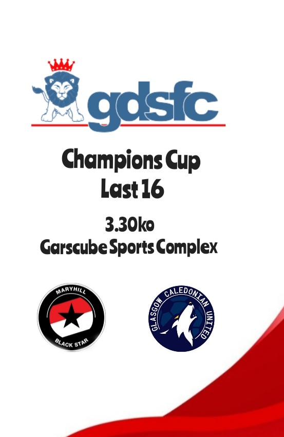 Home  cup tie this Sunday v Caley. 
🔴⚫