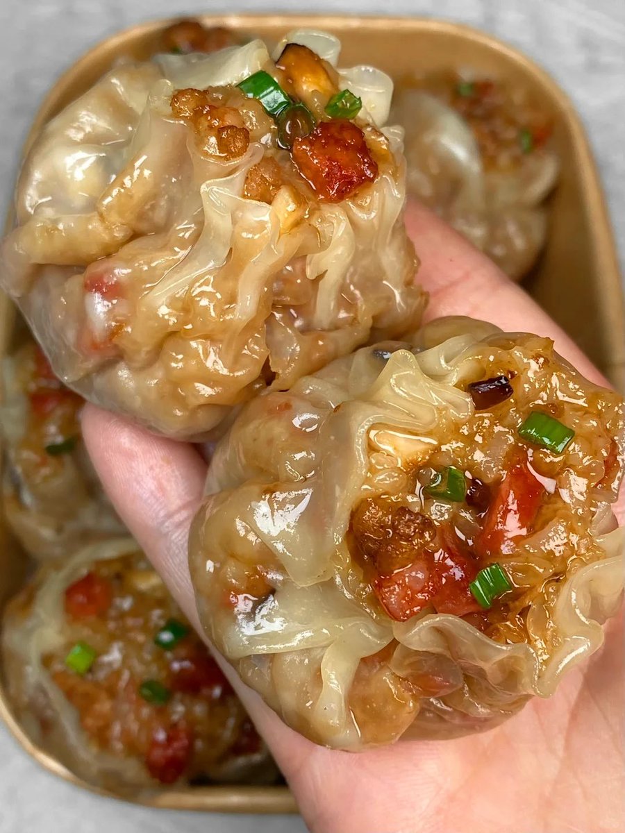 AnabelicAcid's tweet photo. This is the siomai I made by myself today. It’s very delicious!😋 https://t.co/ef7GYCfrwN