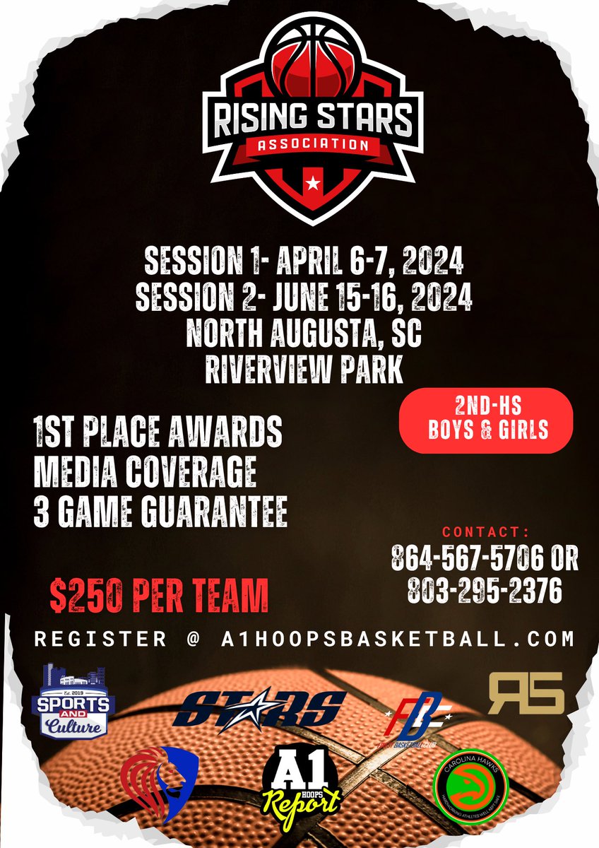 a1hoopsreport's tweet photo. 🚨🚨April 6-7🚨🚨
Riverview Park all games in 1 Location 40+ Teams already committed 3rd-HS Boys and 4th-HS Girls https://t.co/JMChD046eM
