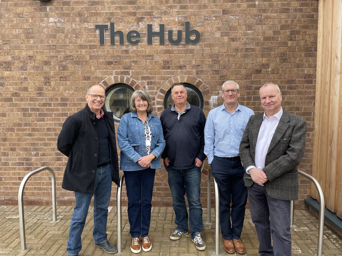 As a Letham lad it was brilliant to get a sneak peek round The Hub in Letham which will open very soon serving the whole of North Perth and beyond. ⁦@PeteWishart⁩ ⁦@CllrJohnRebbeck⁩ met with Susie and Gordon who have been immense in getting to here. Well done folks