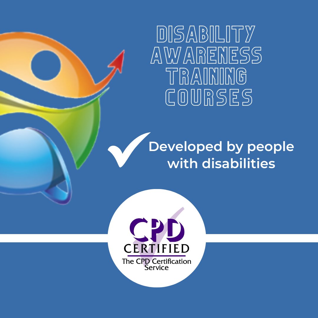 Did you know learning can be fun? Our courses include #facts and #LivedExperience of real life, because our courses are developed by people with disabilities (who know best!) Why not take a look at our Disability Awareness course! #CPD #WorkplaceTraining #AccreditedTraining