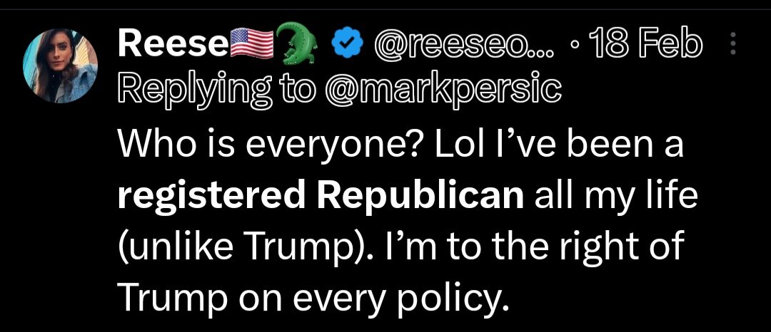 NMP562's tweet image. Yeah, we've heard this before from the other "lifelong" Republicans. 😂 Next.

New name for these faux republicans.
RINOO
Republican
In
Name
Online
Only🤡

Do you life-long republicans know eachother. 
⬇️⬇️⬇️⬇️